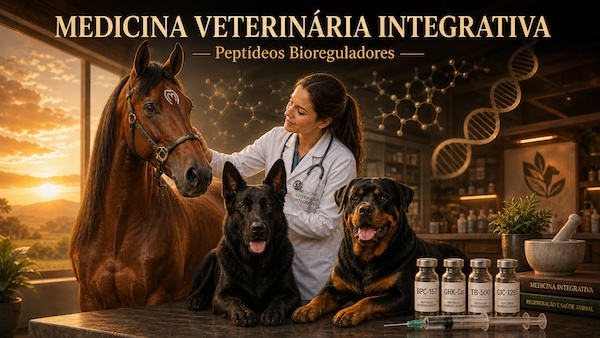 Peptídeos: a medicina veterinária está à frente da humana?