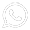icone whatsapp branco